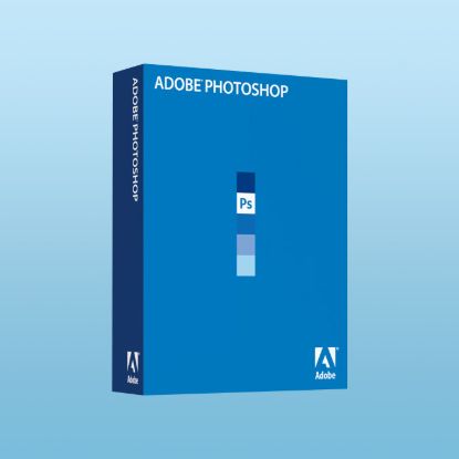 Adobe Photoshop tasarım yazılımı ürün görseli